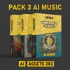 Pack 3 AI Music Bundle Vol. 03 - AI ASSETS 282