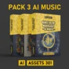 Best Pack 3 AI Music Bundle Vol. 06 - AI ASSETS 301