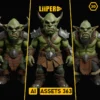 Orc Warrior - Best 3D Models - AI ASSETS 363