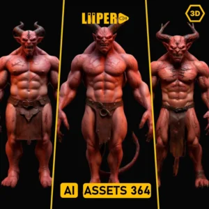 Demon - Best 3D Models - AI ASSETS 364