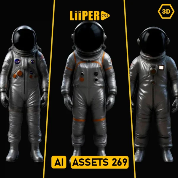 Astronaut - Best 3D Models - AI ASSETS 369