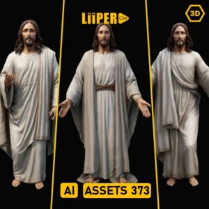 Jesus Christ - Best 3D Models - AI ASSETS 373