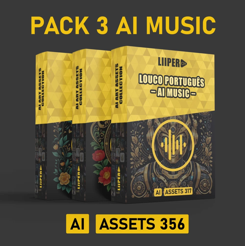 Best Pack 3 AI Music Bundle Vol. 13 - AI ASSETS 356