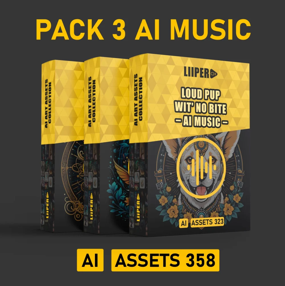 Best Pack 3 AI Music Bundle Vol. 15 - AI ASSETS 358