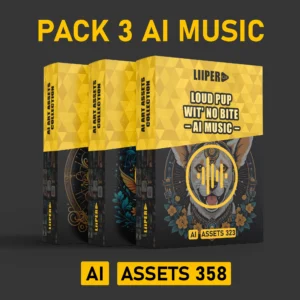 Best Pack 3 AI Music Bundle Vol. 15 - AI ASSETS 358