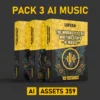 Best Pack 3 AI Music Bundle Vol. 16 - AI ASSETS 359