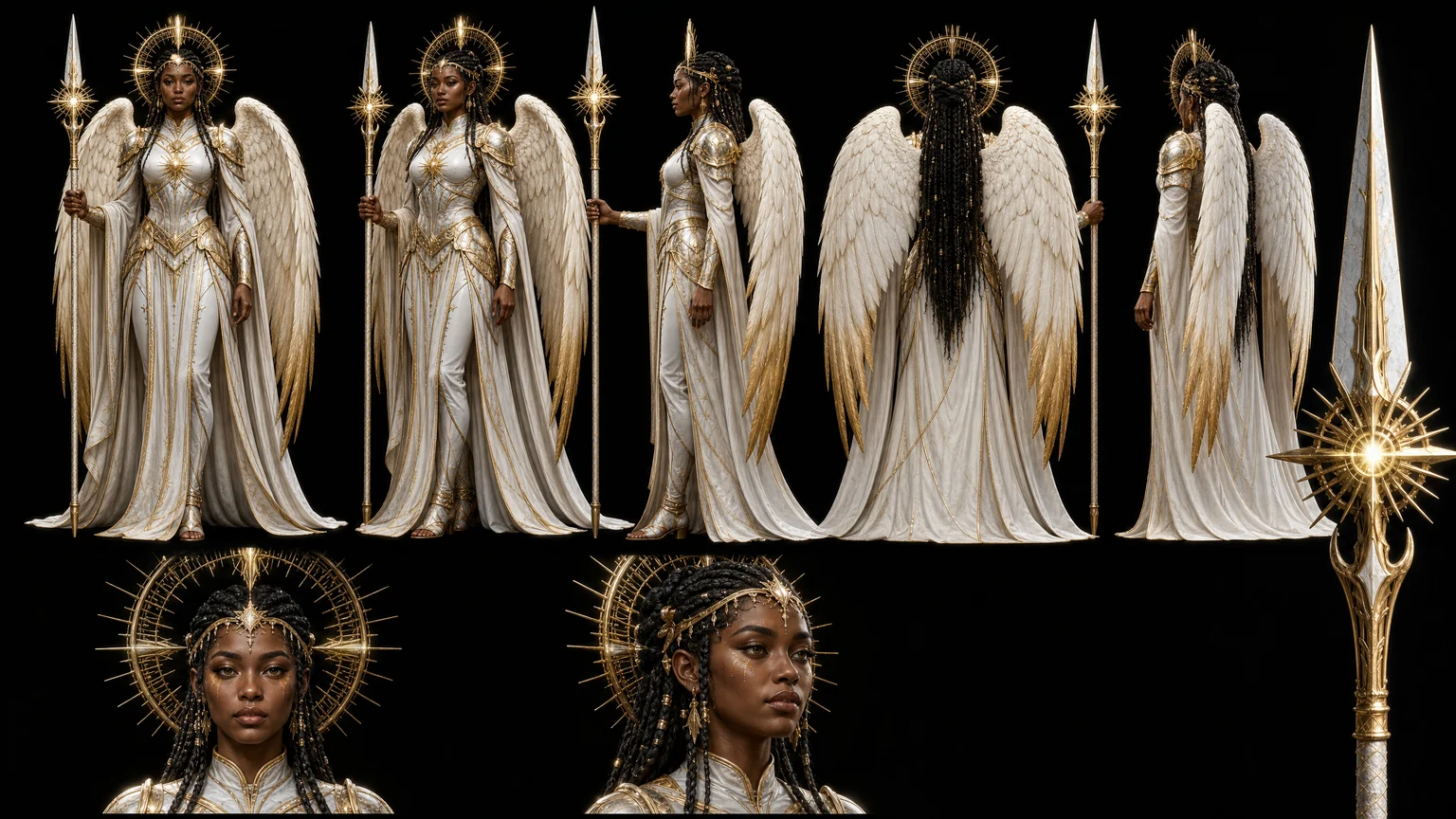 Angel Character Reference 01 - Female