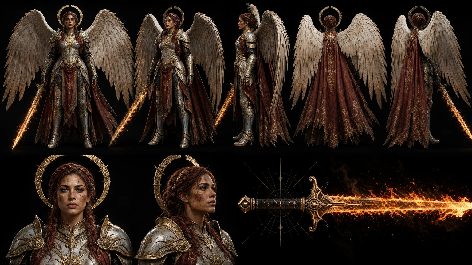 Angel Character Reference 03 - Female