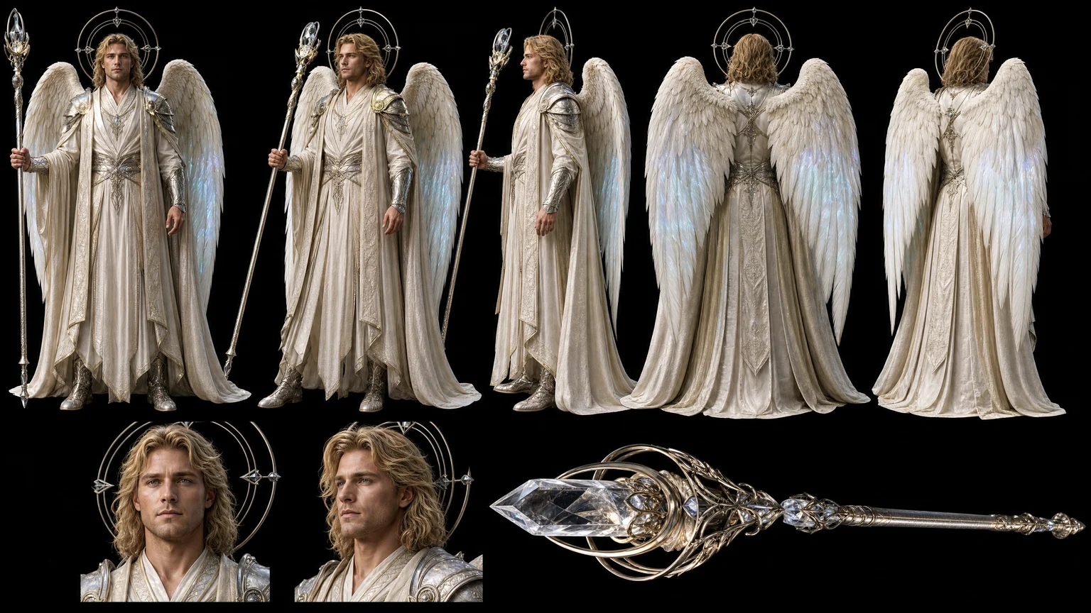 Angel Character Reference 05 - Male