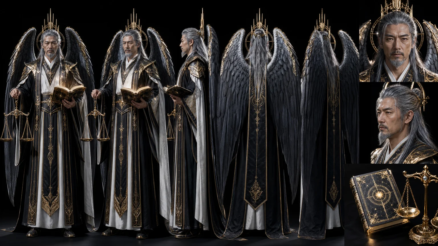 Angel Character Reference 06 - Male