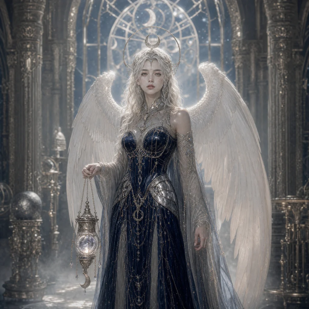 Cinematic Angel Indoor Scene 02 - Female