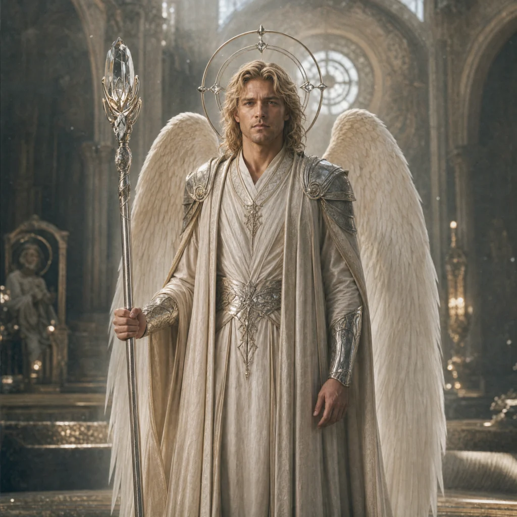 Cinematic Angel Indoor Scene 05 - Male