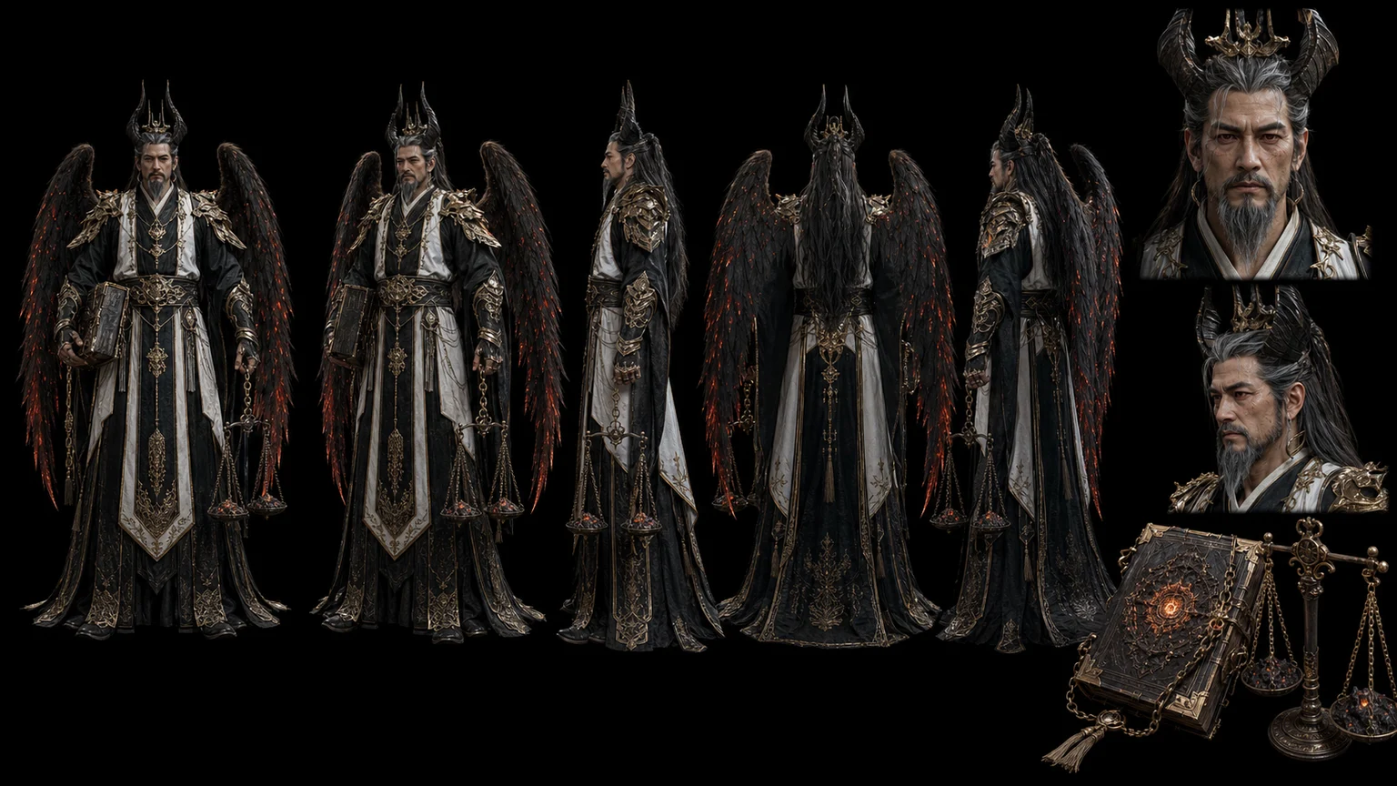 Demon Character Reference 06 - Male