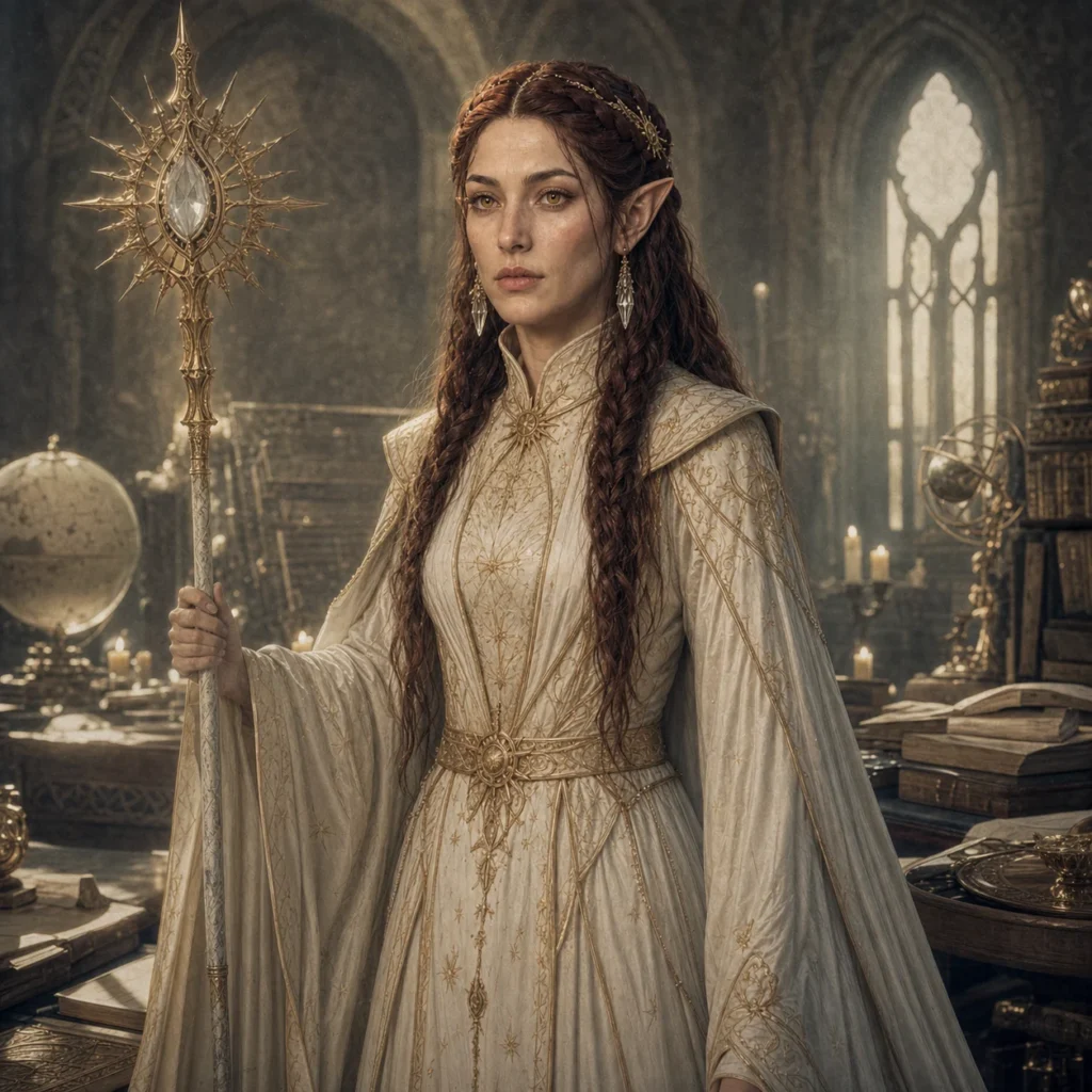 Cinematic Indoor Elf Scene 02 – Female Elf