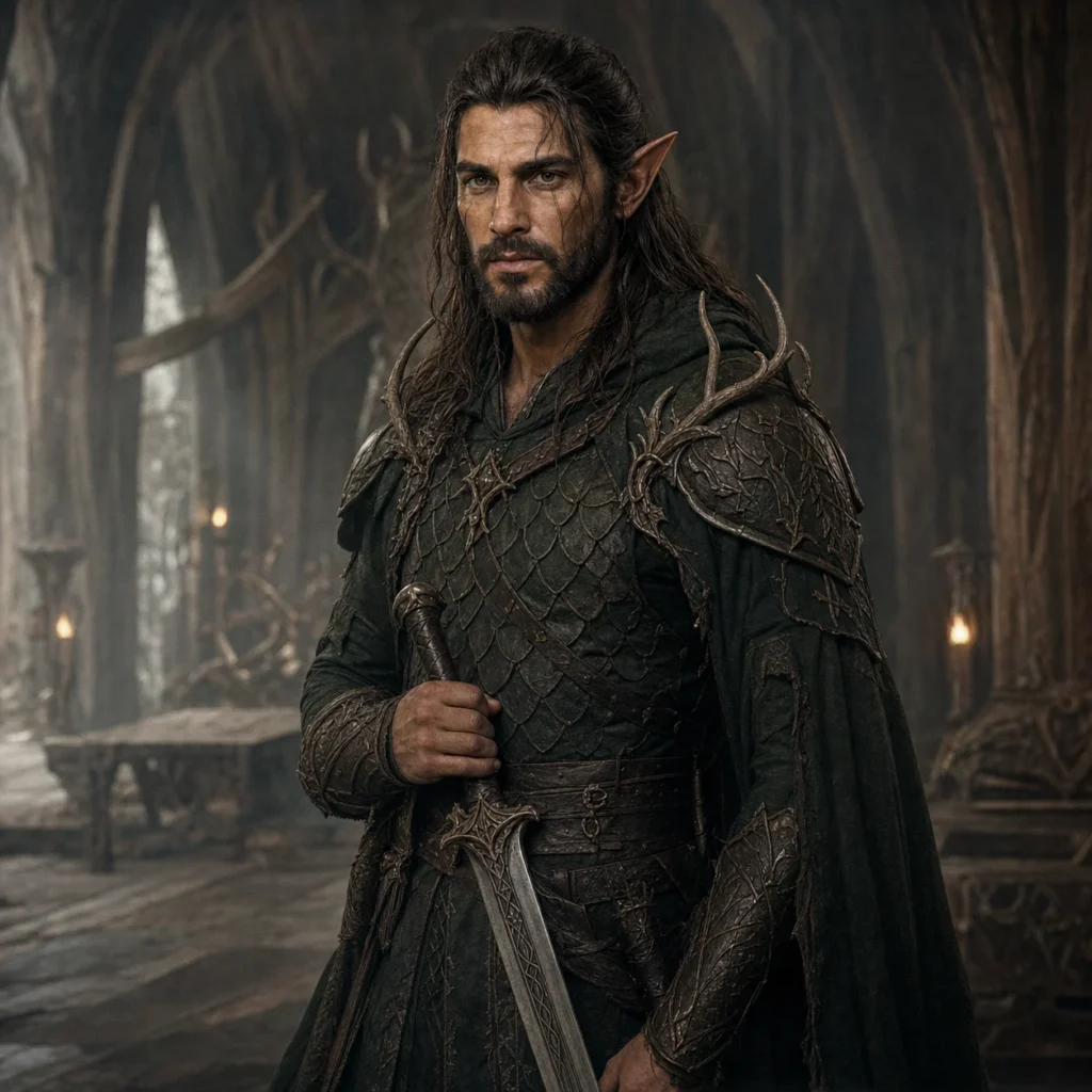 Cinematic Indoor Elf Scene 04 – Male Elf