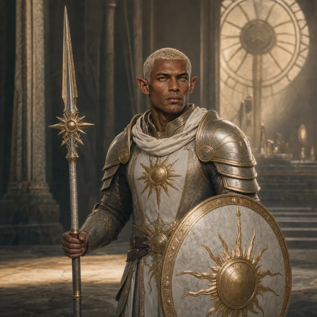 Cinematic Indoor Elf Scene 05 – Male Elf