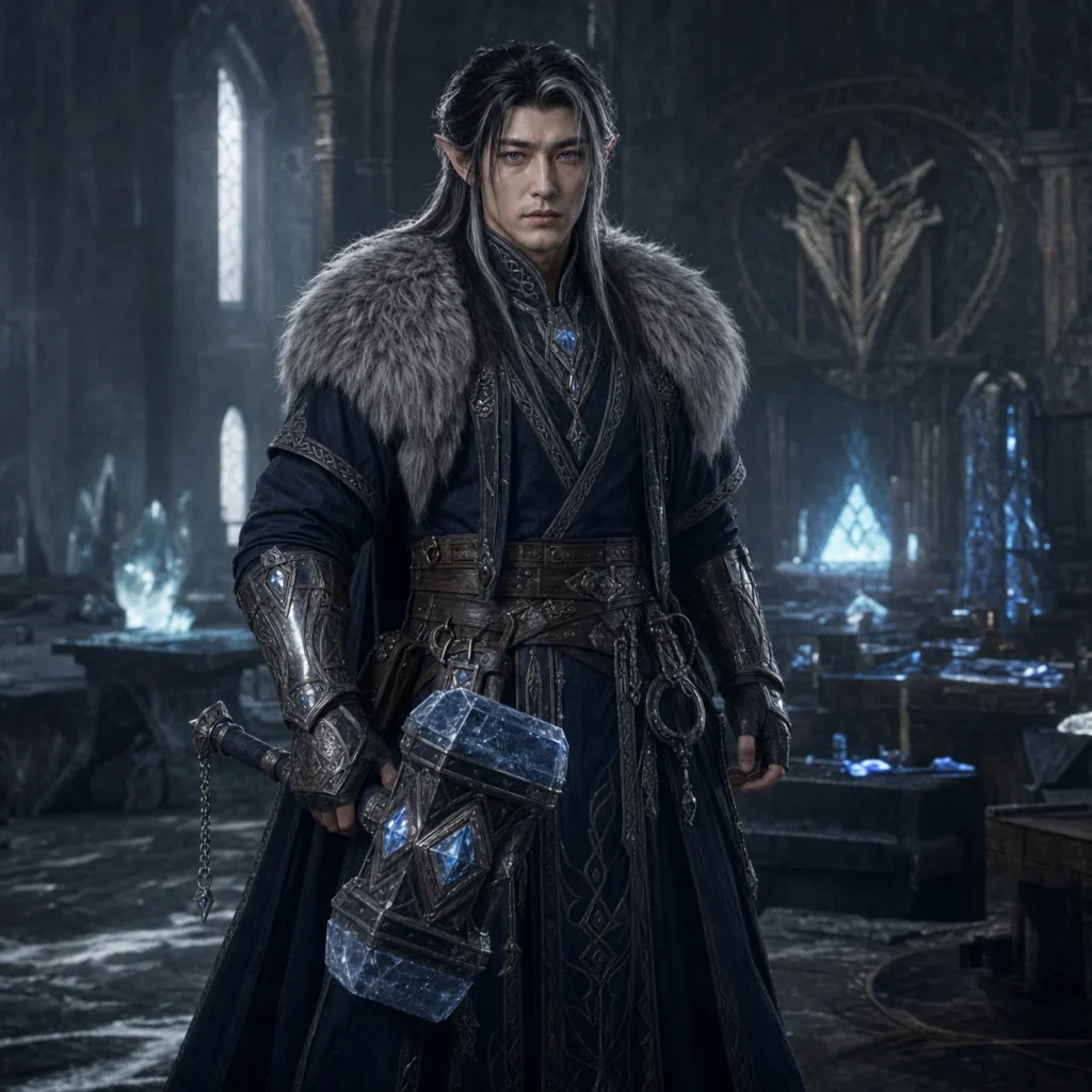Cinematic Indoor Elf Scene 06 – Male Elf